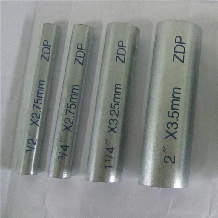 Tubo redondo de revestimento galvanizado por imersão a quente ASTM soldado Gi Preço de tubo de aço de ferro para estrutura de construção