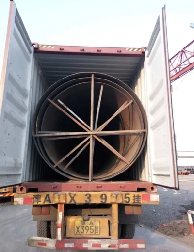 Tubo soldado em espiral SSAW de aço macio de grande diâmetro de 64 polegadas para óleo/petróleo
