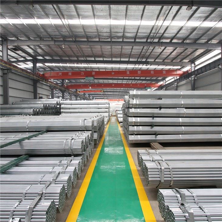 Tubo de andaime galvanizado EN1139 ou En 39