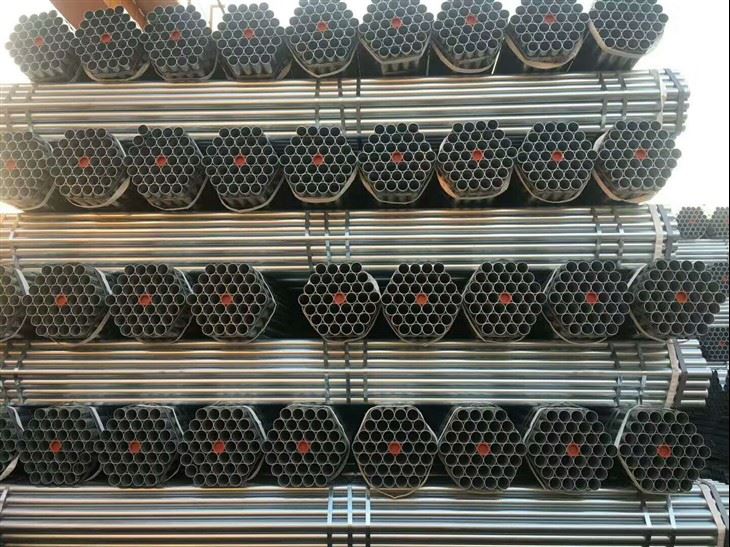 Tubo redondo de ferro galvanizado por imersão a quente