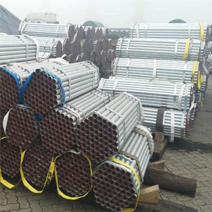 TUBO DE ANDAIME DE AÇO GALVANIZADO SOLDADO HFI PRIME RECÉM PRODUZIDO