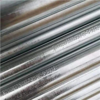 Tubo de aço de 48,3 mm, tubo GI, tubos de andaime