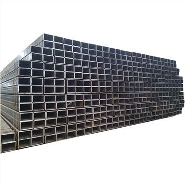 Seção oca de aço carbono preto ASTM A 500