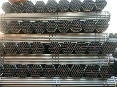 Tubo de aço carbono pré-galvanizado de alta qualidade S235JR S355JR