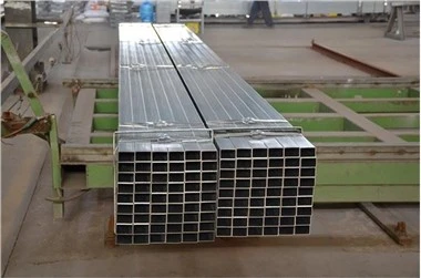 Seção oca quadrada galvanizada 25*25*3.0