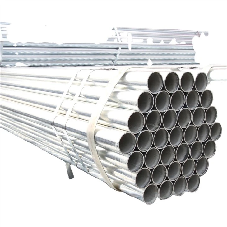 Tubos e tubos de aço para construção de andaimes de 1,5 polegadas 48,3 mm-48,6 mm EN39/BS1139